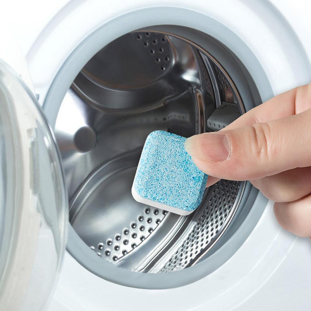 12pcs Washing Machine Cleaner Tablets – Deep Clean & Citrus Fresh