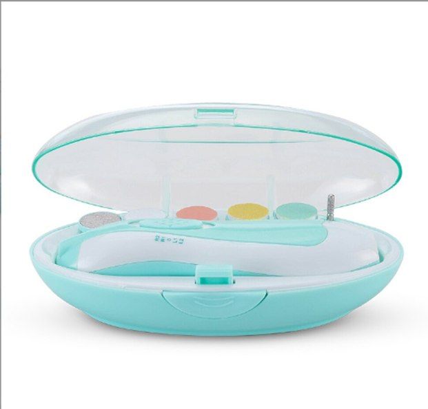 6-in 1 Electric Baby Nail Trimmer  Safe Nail Care Kit for Babies & Toddlers