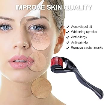 Professional 1MM Derma Roller – Micro Needle Therapy for Face, Scars & Stretch Marks