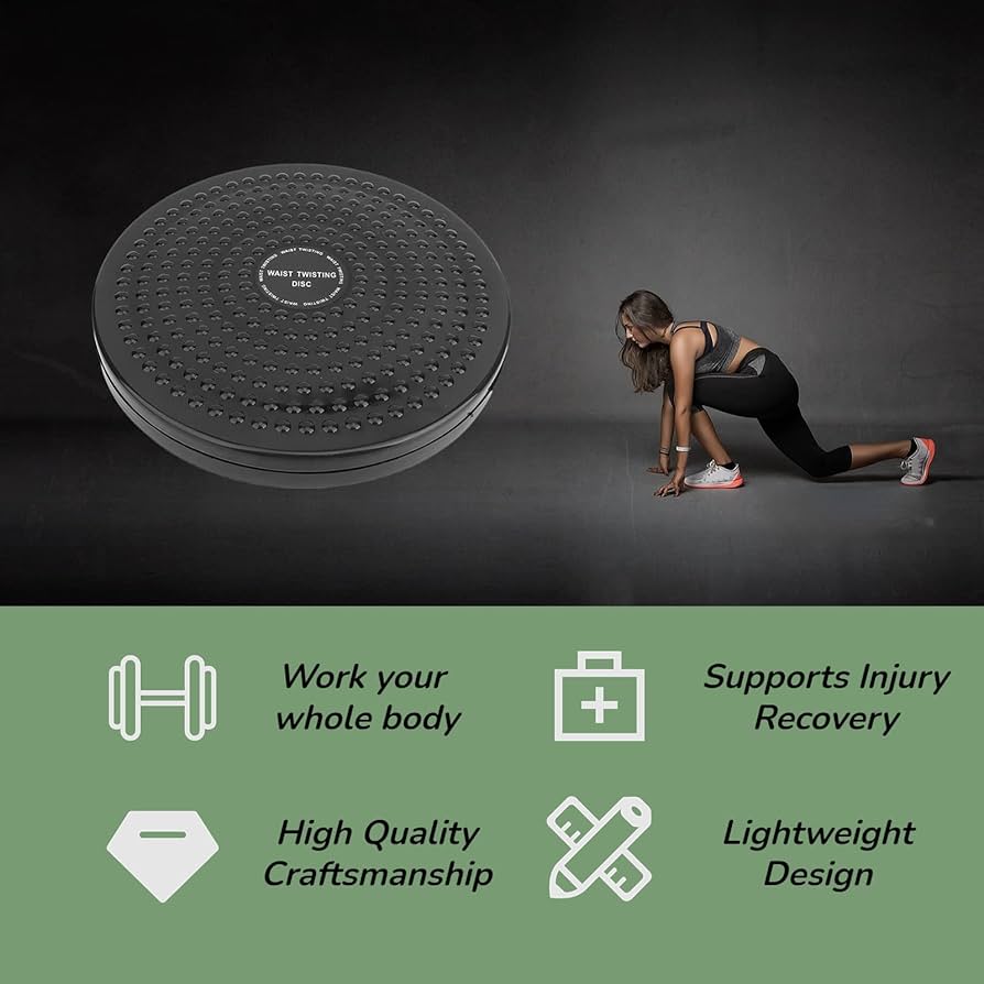 Twister Waist Trimmer β AB Rotating Tummy Trimmer Disc for Home Fitness