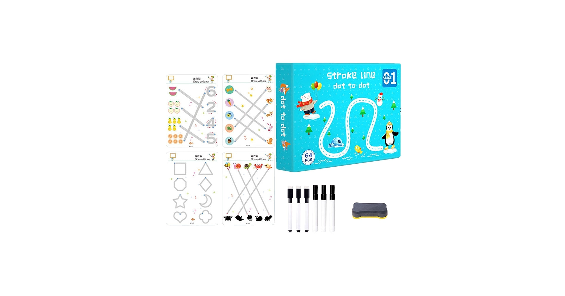 Kids Tracing Workbook β Learn, Write & Play!