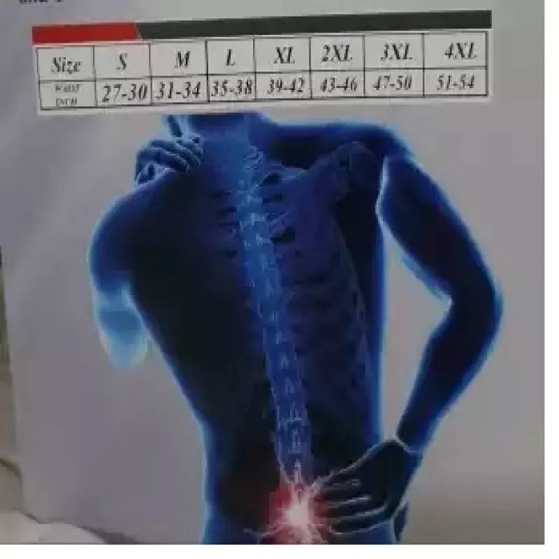 Adjustable Magnetic Posture Corrector & Lumbar Support Brace