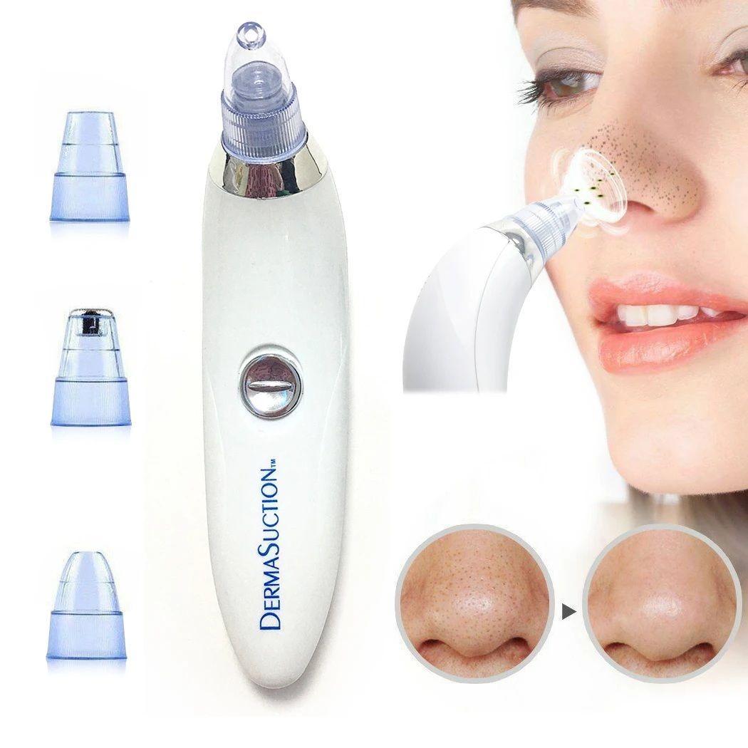 4-in-1 Derma Suction Blackhead Remover | Portable Pore Vacuum
