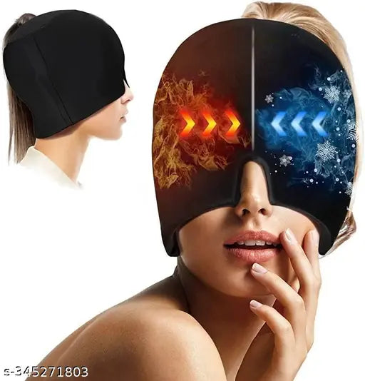 β
 Migraine Relief Cap β Hot & Cold Gel Therapy for Headache & Sinus Pain