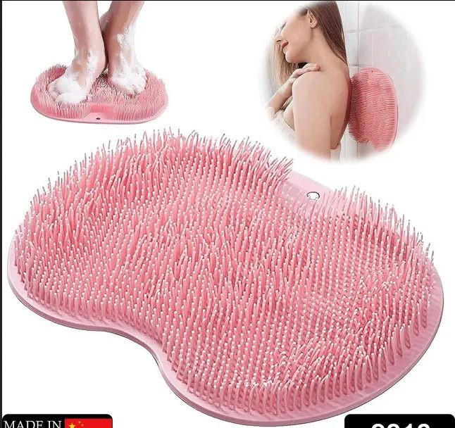 Silicone Back Scrubber for Shower – Soft Loofah Exfoliator for Body, Hands & Feet