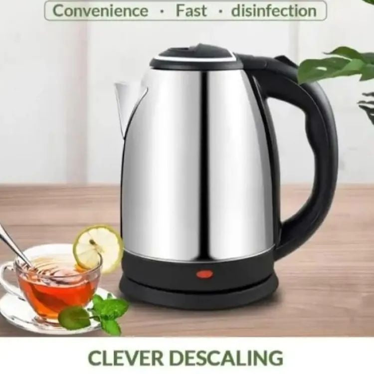 Premium Electric Kettle – Polished Body with Auto Shut-Off