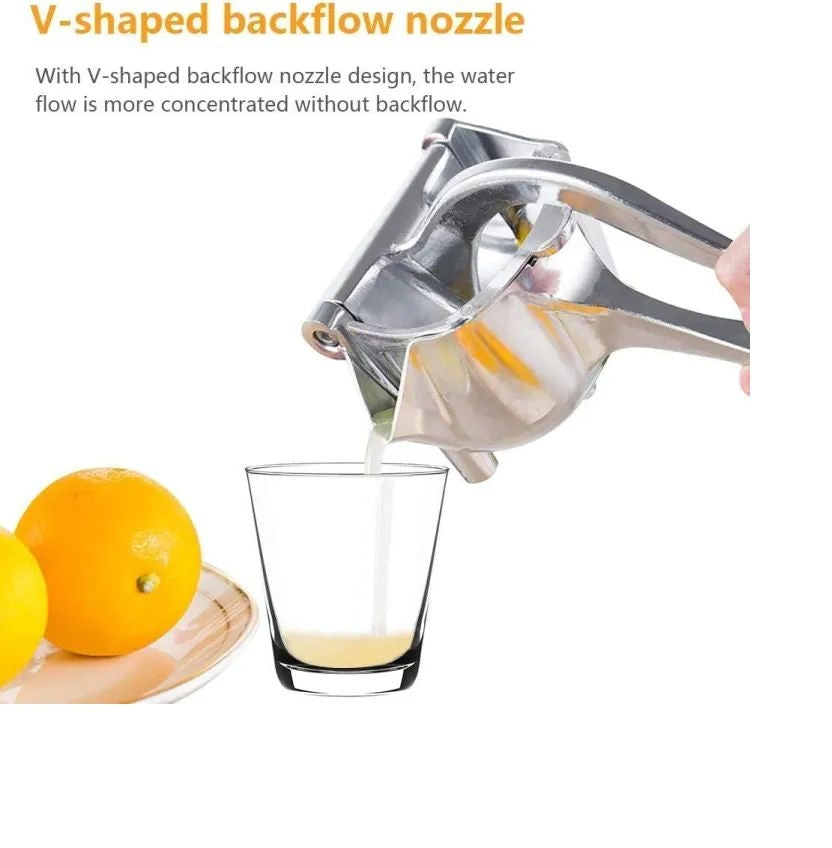Manual Alloy Fruit Juicer β Heavy Duty Lemon Squeezer Press