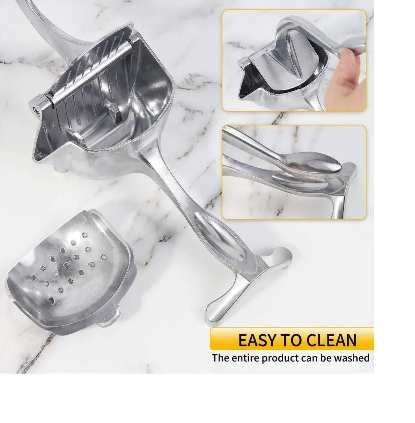 Manual Alloy Fruit Juicer β Heavy Duty Lemon Squeezer Press