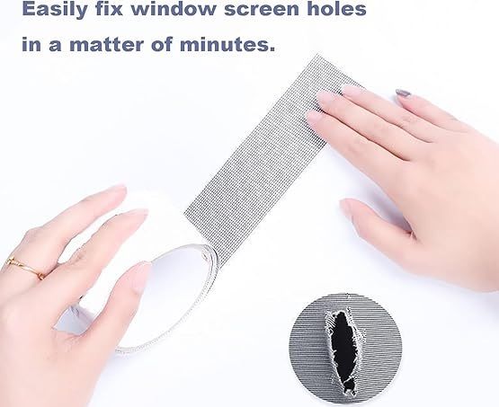 β
 8M Screen Repair Tape β Strong Adhesive Mesh for Windows & Doors