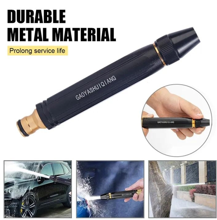 High-Pressure Spray Nozzle – Adjustable Hose Gun for Car & Garden