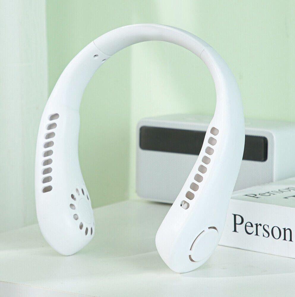Bladeless Neck Fan β Portable, USB Rechargeable & Hands-Free Cooling for Sports & Travel!