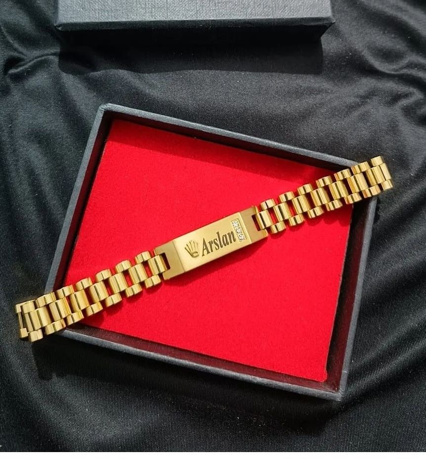 Custom Name Rolex Bracelet โ Personalized Luxury Wristwear