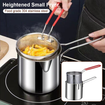 High-Quality Stainless Steel Deep Fryer – Easy to Clean & Rust-Resistant
