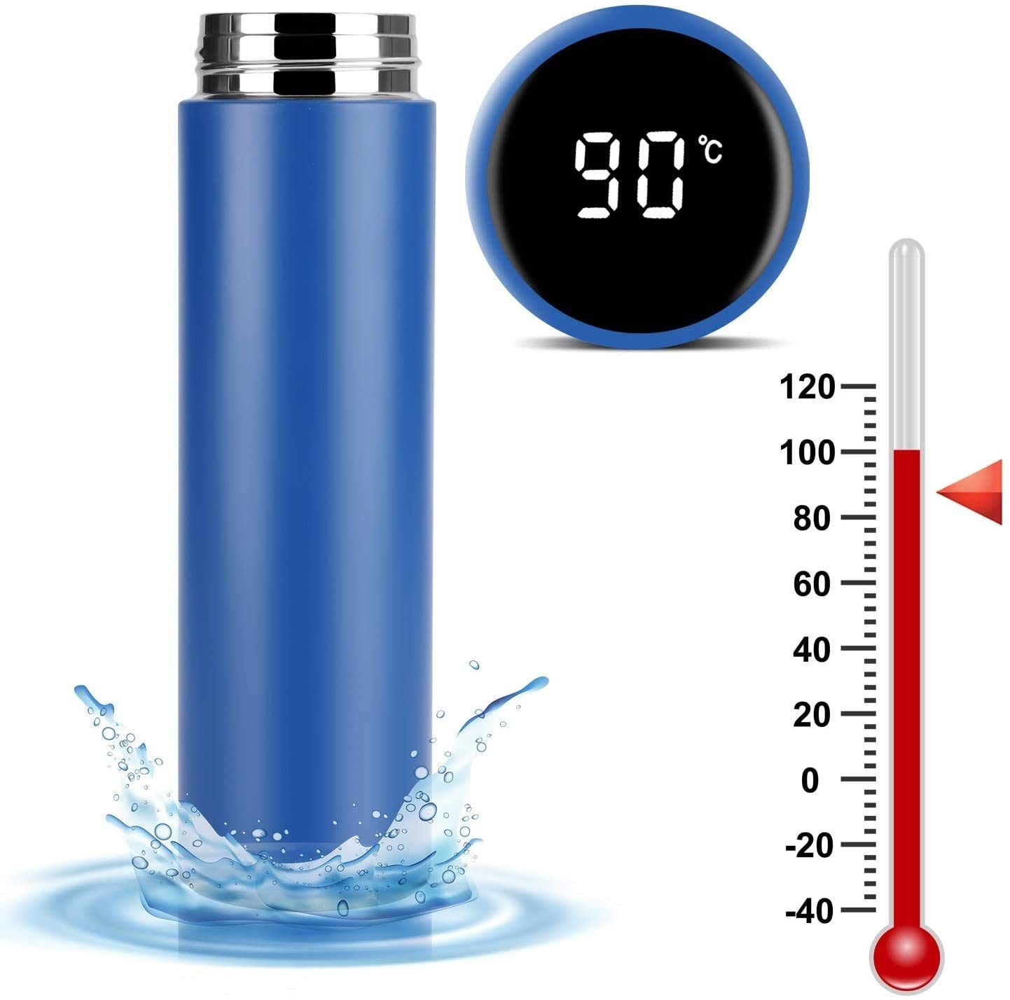 Smart LED Temperature Display Thermos β Stainless Steel Vacuum Insulated Water Bottle