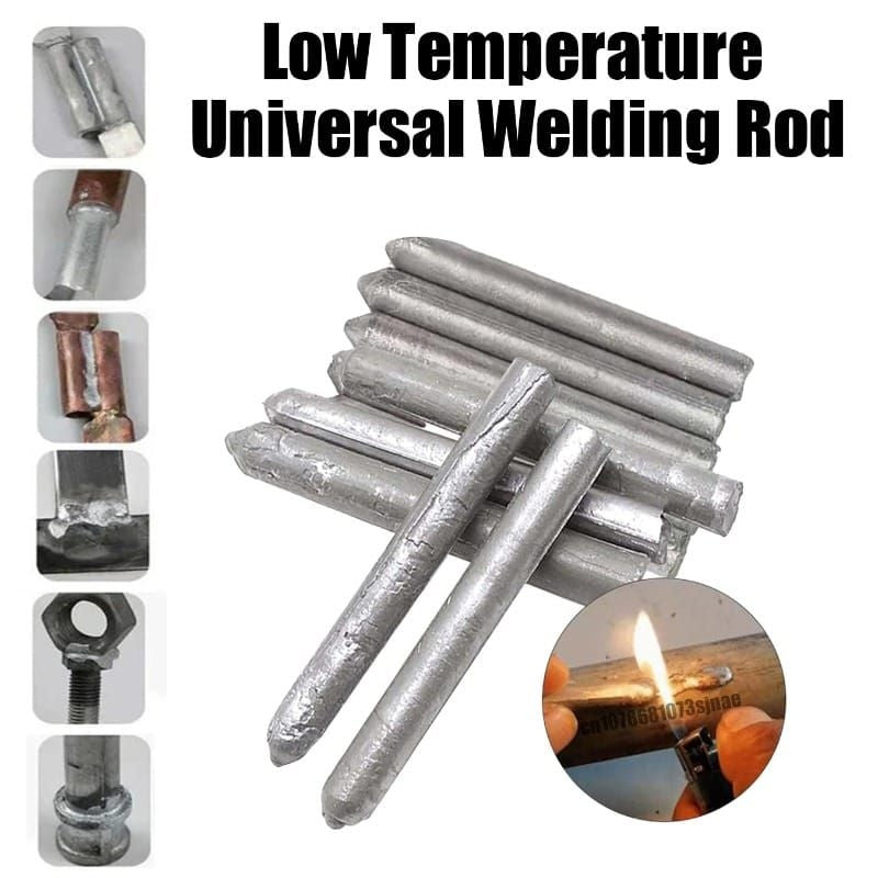 3Pc Low Temp Welding Rods  Easy Melt Repair Kit for Aluminum & Steel
