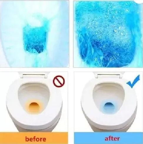 Toilet Cleaner Tablets – 10 Pcs Powerful WC Cleaning with Fresh Fragrance