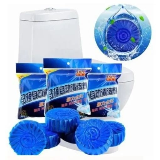 Toilet Cleaner Tablets – 10 Pcs Powerful WC Cleaning with Fresh Fragrance