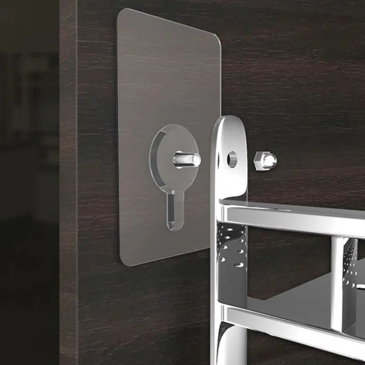 10PCS Strong Self-Adhesive Wall Hooks – Punch-Free Seamless Screw Mount Hanging Kit