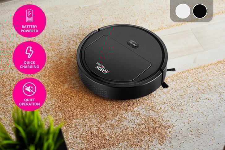 2-in-1 Mini Robot Vacuum – Smart Sweeping & Mopping for Daily Dust-Free Living