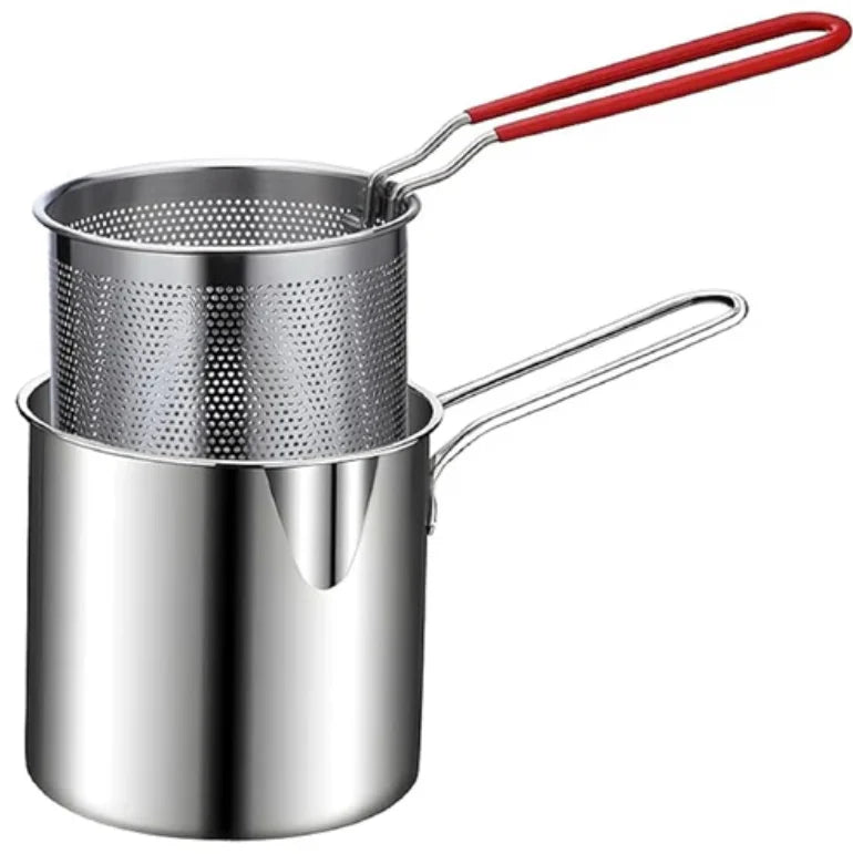 High-Quality Stainless Steel Deep Fryer – Easy to Clean & Rust-Resistant