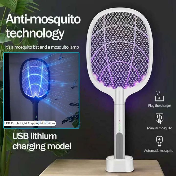 2-in-1 Mosquito Killer &amp; Night Lamp – Silent Protection with a Soothing Glow!