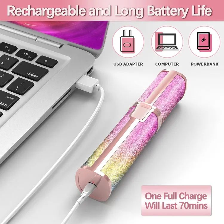 2-in-1 Electric Eyebrow Trimmer & Facial Hair Remover – Rechargeable Painless Shaver for Women