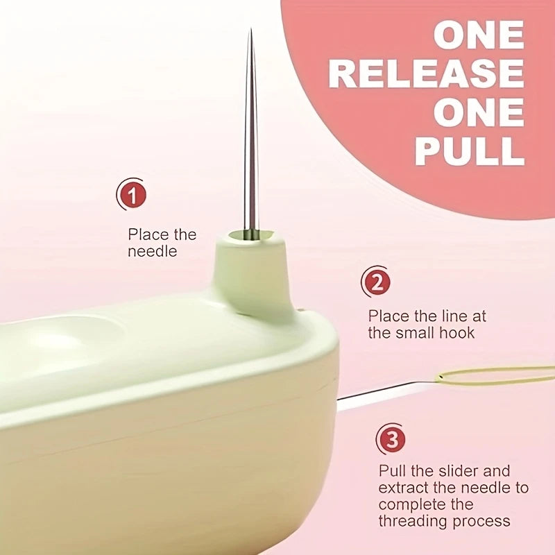 Easy Thread Needle Threader – 1pc Sewing Tool