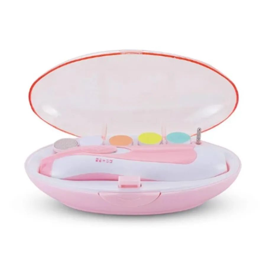 6-in 1 Electric Baby Nail Trimmer  Safe Nail Care Kit for Babies & Toddlers