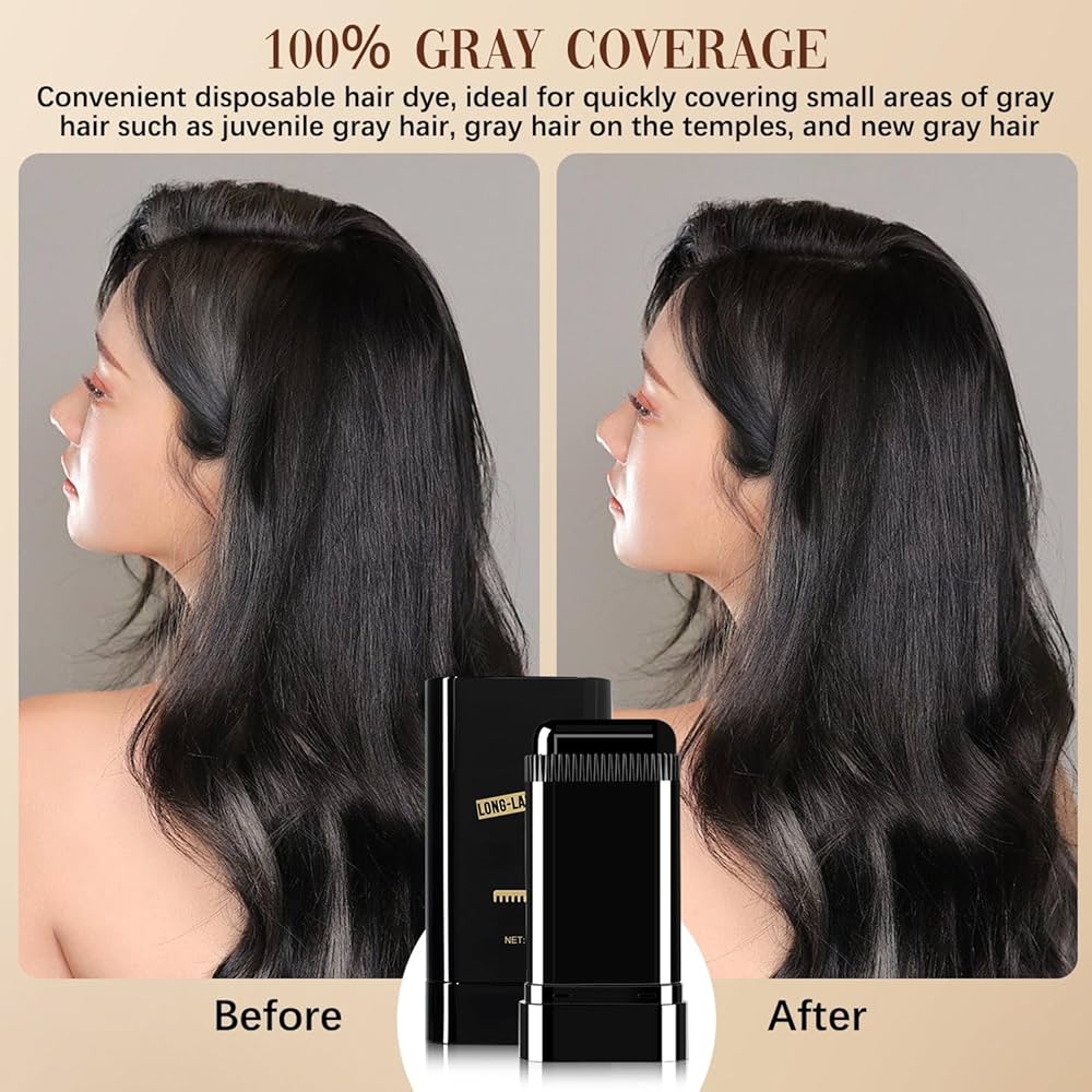 Gray Hair Cover Comb – Instant Root Touch-Up