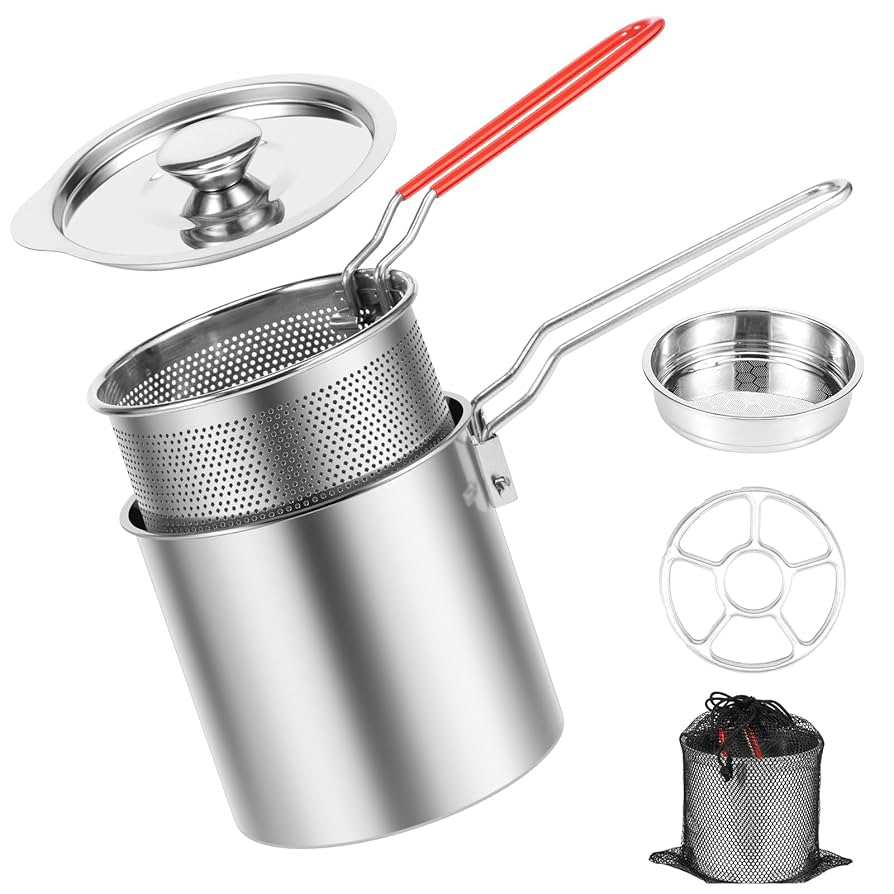 High-Quality Stainless Steel Deep Fryer – Easy to Clean & Rust-Resistant