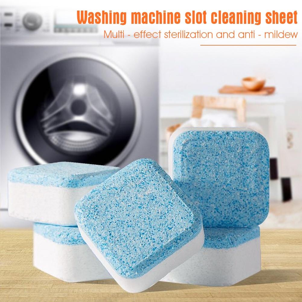 12pcs Washing Machine Cleaner Tablets – Deep Clean & Citrus Fresh