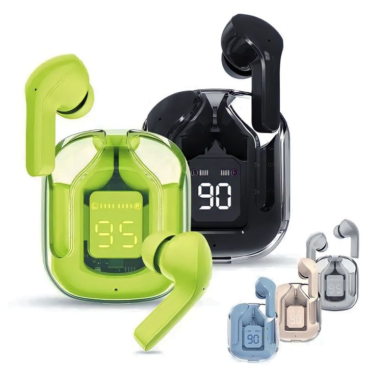 Air31 Crystal Clear Bluetooth Earbuds – Wireless