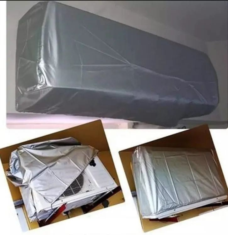 AC Cover 1.5 Ton – Waterproof & Dustproof Parachute Material Cover for Indoor and Outdoor Units