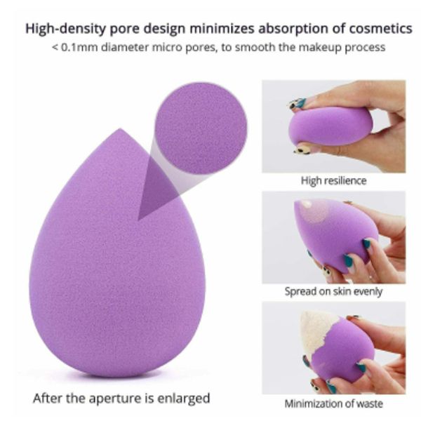 Waterdrop Beauty Blender – Latex-Free Makeup Sponge