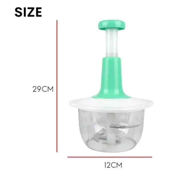 Multifunction Hand Pat Chopper Press Cutter & Mixer