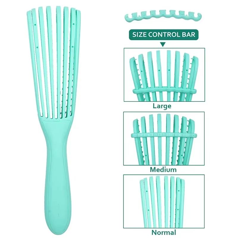 Detangling Hair Brush & Scalp Massage Comb for Curly & Thick Hair