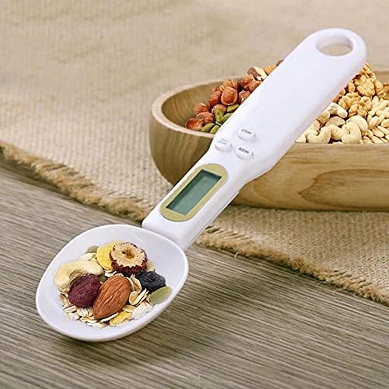 Digital Spoon Scale Kitchen Measuring Spoon with LCD Display for Coffee Flour Spices and Liquid Ingredients
