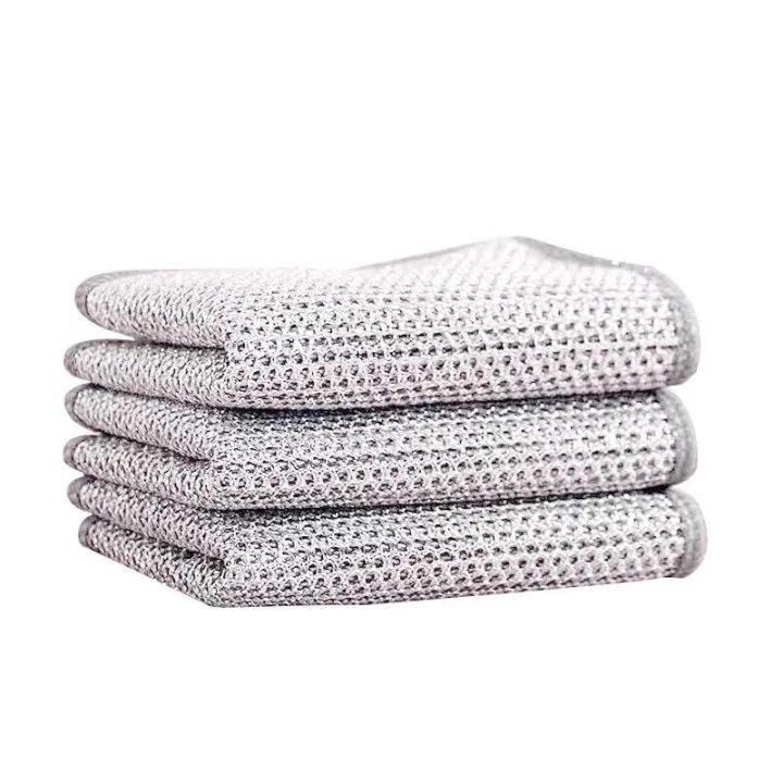 Metal Wire Dish Washing Cloth – Heavy Duty Scrubber for Kitchen & Dishes