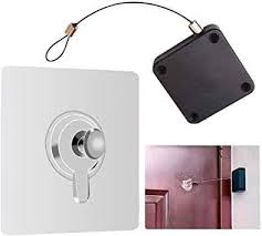 No Punch Automatic Door Closer – Self-Closing Sliding Door Lock Latch