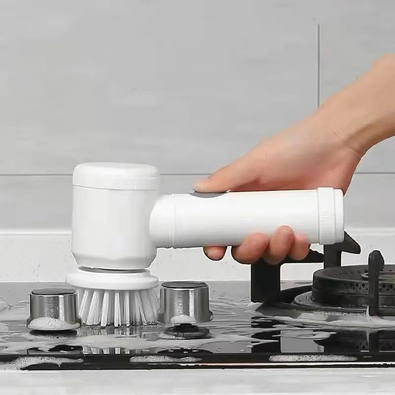 Electric Magic Cleaning Brush – Rechargeable Multi-Surface Scrubber