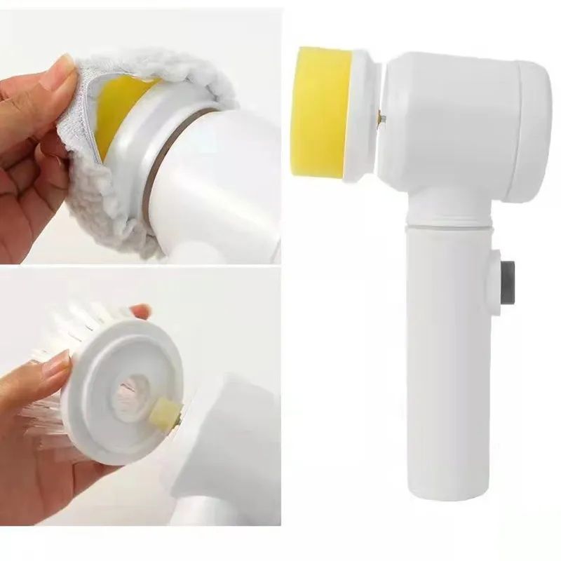 Electric Magic Cleaning Brush – Rechargeable Multi-Surface Scrubber