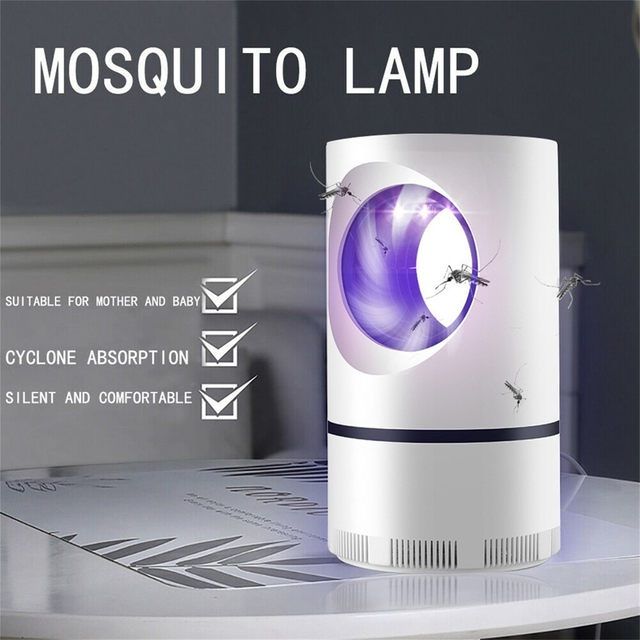Electric Mosquito Killer Lamp – Child-Safe & No Zapper