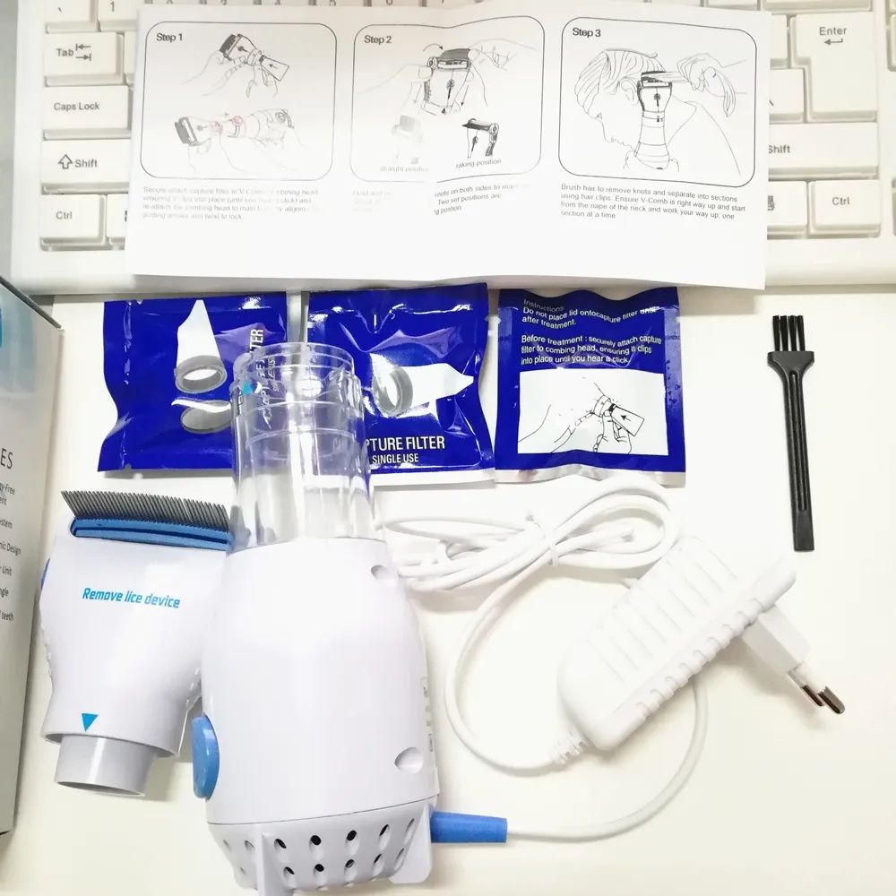 Electric Lice Comb – Chemical-Free Head Lice Treatment Device