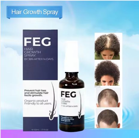 FEG PLUS Hair Regrowth Spray for Men & Women – 50ml