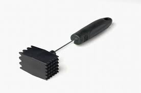 Heavy Duty Meat Mallet Kitchen Tool Pounder Hammer for Beef & Chicken