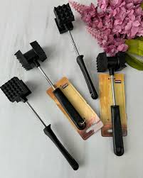 Heavy Duty Meat Mallet Kitchen Tool Pounder Hammer for Beef & Chicken