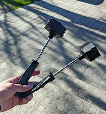 Heavy Duty Meat Mallet Kitchen Tool Pounder Hammer for Beef & Chicken