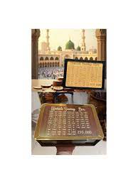 Hajj & Umrah Savings Box – 280 Days Tracker