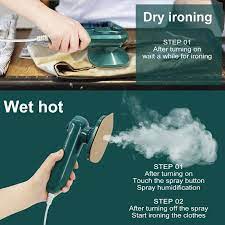 Mini Portable Steam Iron – Compact Electric for Clothes.