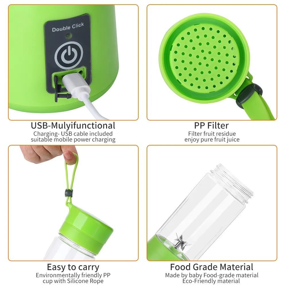 c| Rechargeable Smoothie Maker for Travel & Home